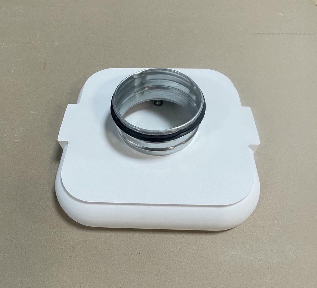 Диффузор под покраску скрытого монтажа SECRET SOFT FRAME D100мм